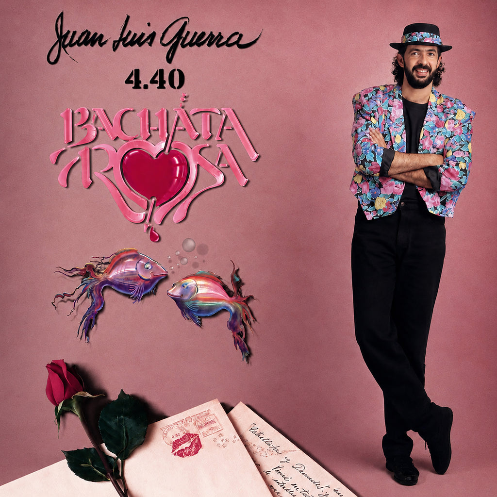 Bachata Rosa Vintage T-shirt + Digital Album (Black)